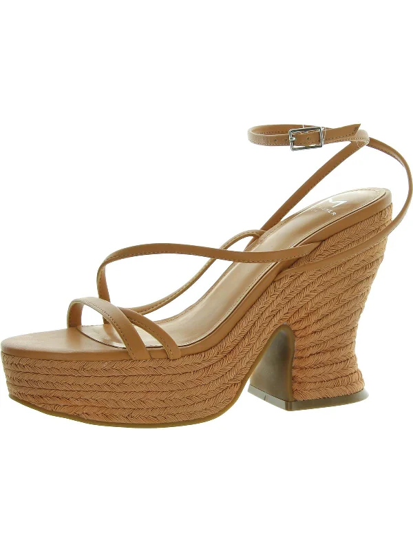 Women's wide - width stiletto heel pumps for a comfortable fitFetch Womens Strappy Buckle Ankle Strap Women's wide - width stiletto heel pumps for a comfortable fitFetch Womens Strappy Buckle Ankle Strap
