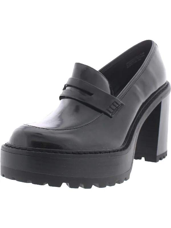 Women's faux suede stiletto heel pumps for a budget - friendly optionKassidy Womens Chain Lug Sole Loafer Heels Women's faux suede stiletto heel pumps for a budget - friendly optionKassidy Womens Chain Lug Sole Loafer Heels