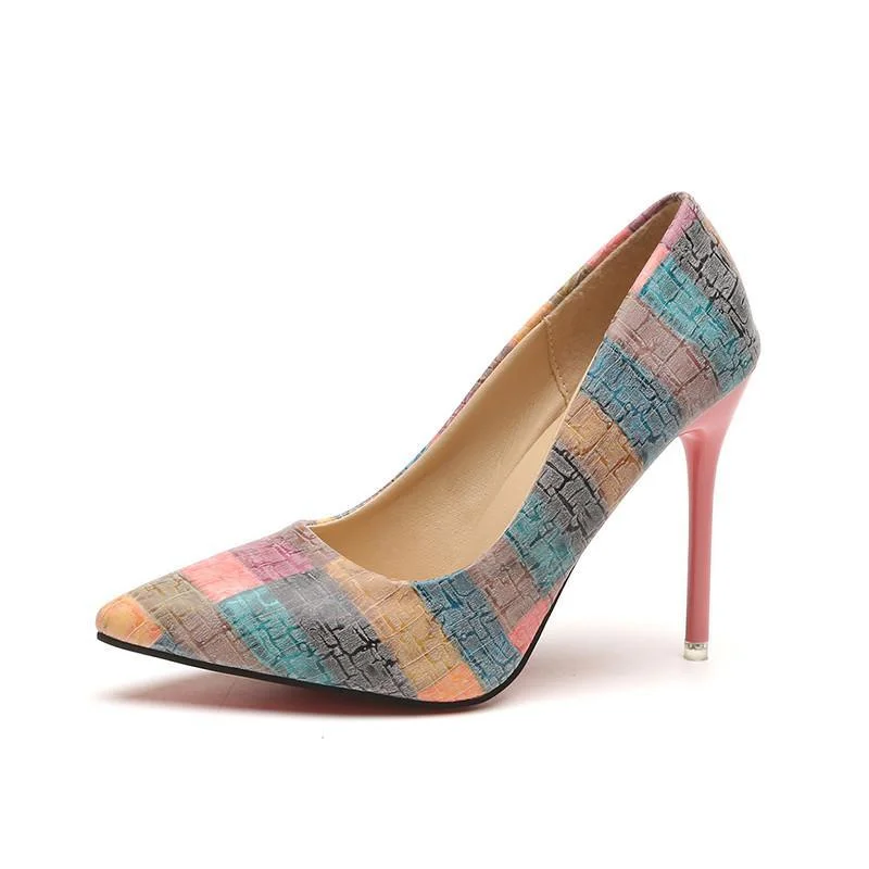 Women's hypoallergenic stiletto heel pumps for sensitive skinWomen pumps party wedding shoes super high heel pointed toe zapatos mujer chaussure femme talon brand ladies shoes Women's hypoallergenic stiletto heel pumps for sensitive skinWomen pumps party wedding shoes super high heel pointed toe zapatos mujer chaussure femme talon brand ladies shoes