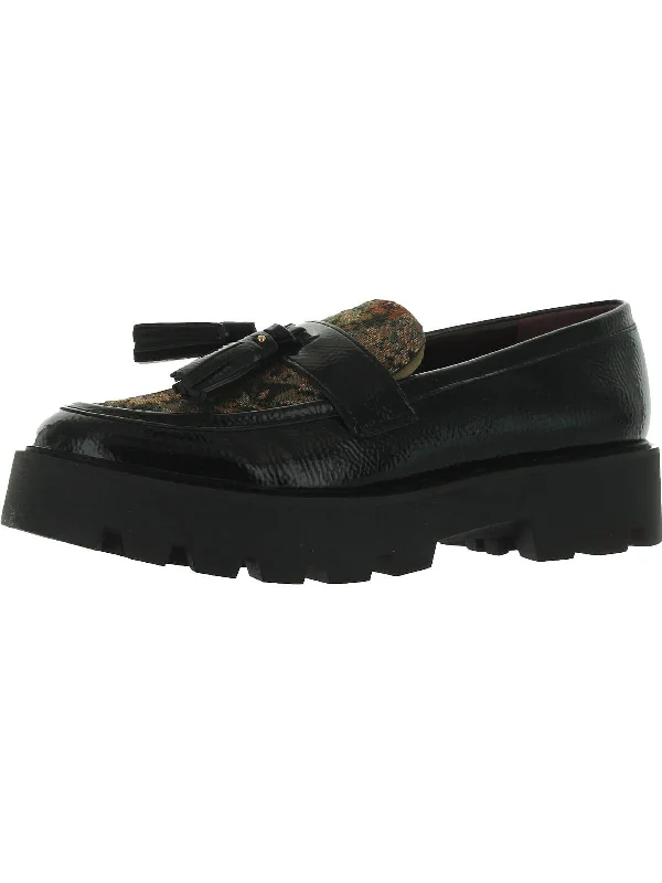 Women's ankle - strap stiletto heel pumps with a cut - out detailBalinna Womens Patent Loafer Heels Women's ankle - strap stiletto heel pumps with a cut - out detailBalinna Womens Patent Loafer Heels
