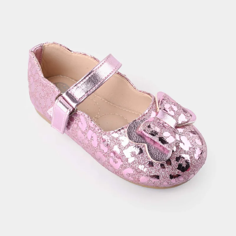 Women's metallic leather stiletto heel pumps with a reflective surfaceGirls Pumps 11-28-Pink Women's metallic leather stiletto heel pumps with a reflective surfaceGirls Pumps 11-28-Pink