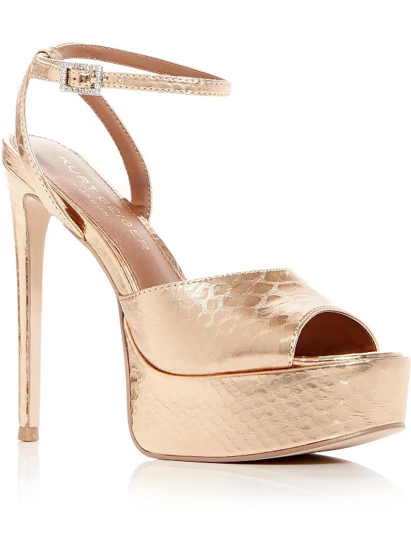 Women's padded - insole stiletto heel pumps for added comfortPIERRA PEEP Womens Open Toe Stiletto Hele Ankle Strap Women's padded - insole stiletto heel pumps for added comfortPIERRA PEEP Womens Open Toe Stiletto Hele Ankle Strap