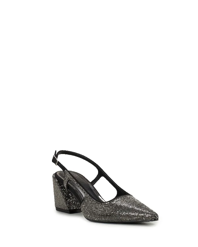 Women's water - resistant stiletto heel pumps for unexpected situationsVince Camuto SINDREEA ANTHRACITE/BLK/HOTFIX/MICROSUE Women's water - resistant stiletto heel pumps for unexpected situationsVince Camuto SINDREEA ANTHRACITE/BLK/HOTFIX/MICROSUE