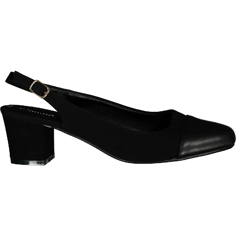 Women's velvet - covered stiletto heel pumps for a luxurious lookSlingback Block Heel Pumps Women's velvet - covered stiletto heel pumps for a luxurious lookSlingback Block Heel Pumps