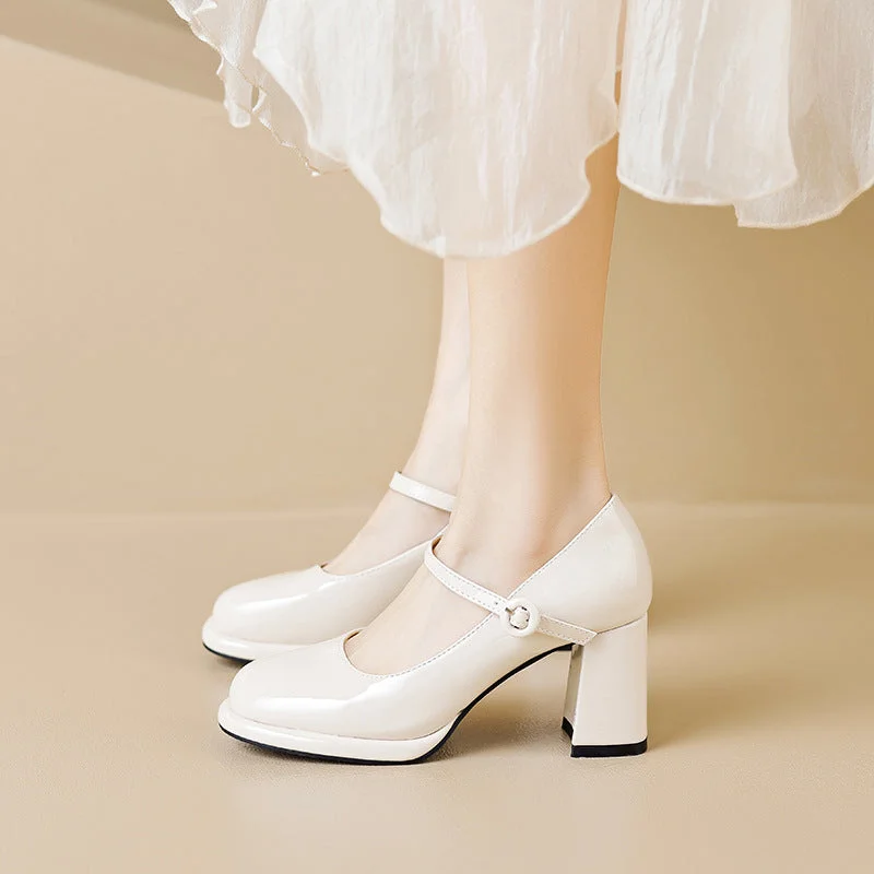 Women's platform stiletto heel pumps with a chunky soleWomen Stylish Casual Chunky Heel Pumps Women's platform stiletto heel pumps with a chunky soleWomen Stylish Casual Chunky Heel Pumps