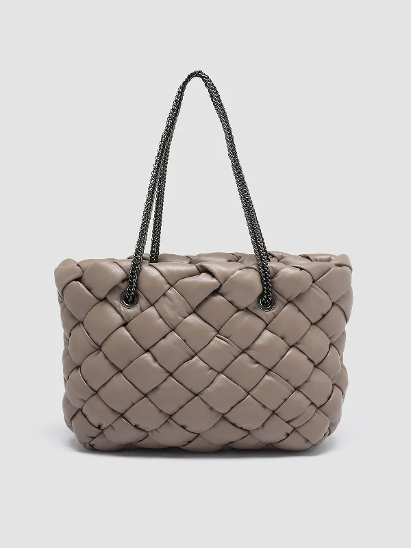 Lightweight Women's Mesh - Paneled Loafers in White for BreathabilityOC CLASS 055 Massive - Taupe Leather Shoulder Bag Lightweight Women's Mesh - Paneled Loafers in White for BreathabilityOC CLASS 055 Massive - Taupe Leather Shoulder Bag