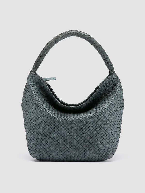 Women's Premium Leather Tassel Loafers in Dark Brown for a Classic Office LookOC CLASS 09 - Blue Woven Leather Tote Bag Women's Premium Leather Tassel Loafers in Dark Brown for a Classic Office LookOC CLASS 09 - Blue Woven Leather Tote Bag