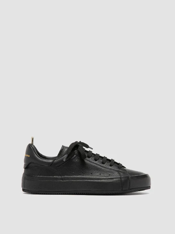 Plus Size Women's Wide - Fit Penny Loafers in Black for All - Day ComfortPRIMARY 101 - Black Leather Sneakers Plus Size Women's Wide - Fit Penny Loafers in Black for All - Day ComfortPRIMARY 101 - Black Leather Sneakers