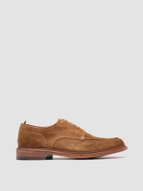 Shock - Absorbing Women's Loafers in Gray for Active LifestylesASTON 002 - Brown Suede Derby Shoes Shock - Absorbing Women's Loafers in Gray for Active LifestylesASTON 002 - Brown Suede Derby Shoes