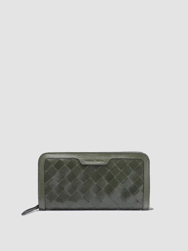 Women's Memory Foam Insole Loafers in Pink for Added ComfortBERGE’ 101 - Green Woven Leather Wallet Women's Memory Foam Insole Loafers in Pink for Added ComfortBERGE’ 101 - Green Woven Leather Wallet