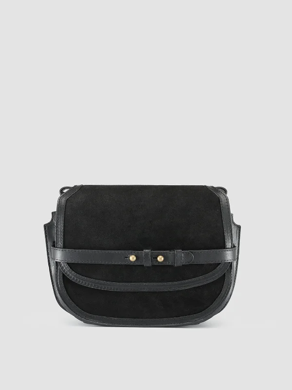 Slip - Resistant Women's Rubber - Sole Loafers in Navy for Wet ConditionsSADDLE 011 - Black Leather and Suede Crossbody Bag Slip - Resistant Women's Rubber - Sole Loafers in Navy for Wet ConditionsSADDLE 011 - Black Leather and Suede Crossbody Bag
