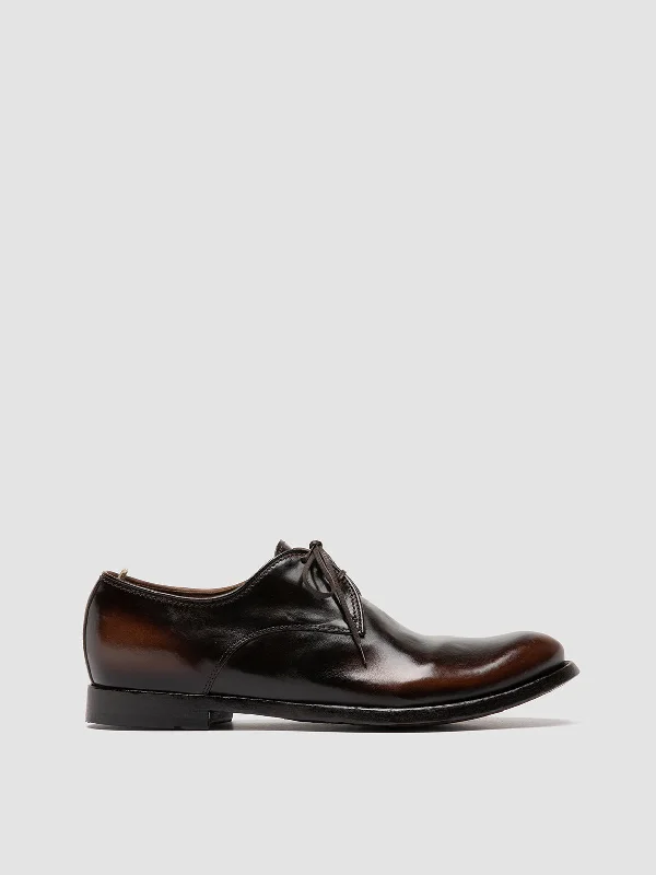 Women's Cashmere - Lined Loafers in Burgundy for Warmth in WinterANATOMIA 87 - Brown Leather Derby Shoes Women's Cashmere - Lined Loafers in Burgundy for Warmth in WinterANATOMIA 87 - Brown Leather Derby Shoes