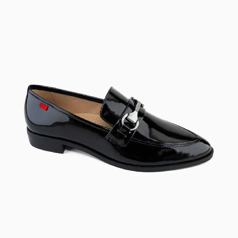 Women's Bow - Embellished Loafers in Red for a Feminine TouchRiver Rd, Women