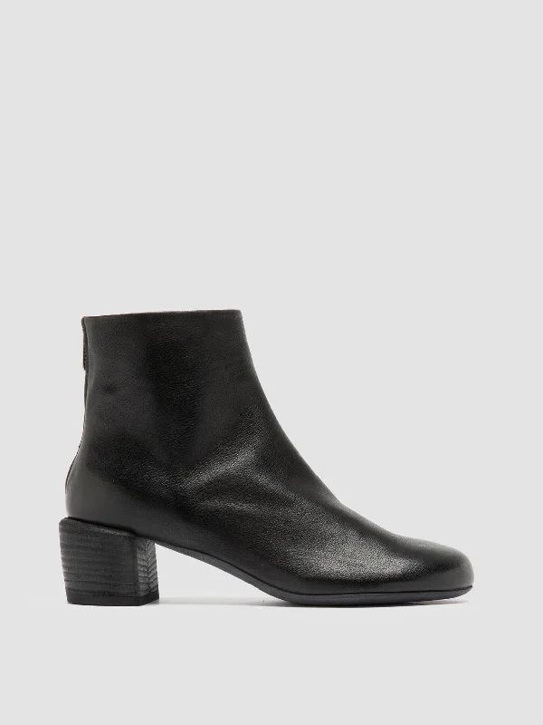 Shock - Absorbing Women's Loafers in Gray for Active LifestylesHADRY 001 - Black Leather Zipped Boots Shock - Absorbing Women's Loafers in Gray for Active LifestylesHADRY 001 - Black Leather Zipped Boots