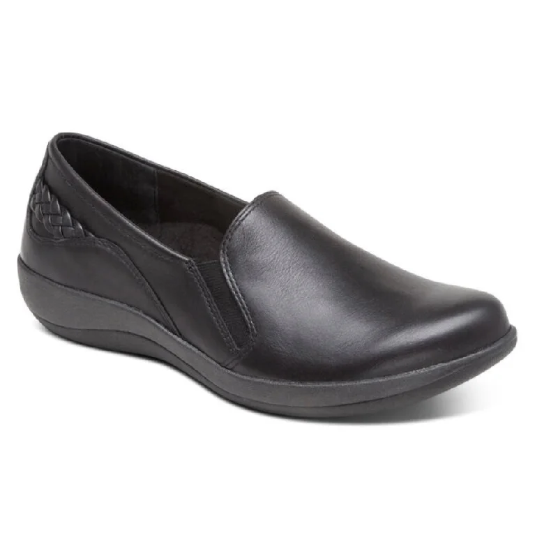 Orthopedic Women's Loafers with Arch Support in Brown for Foot HealthTrisha