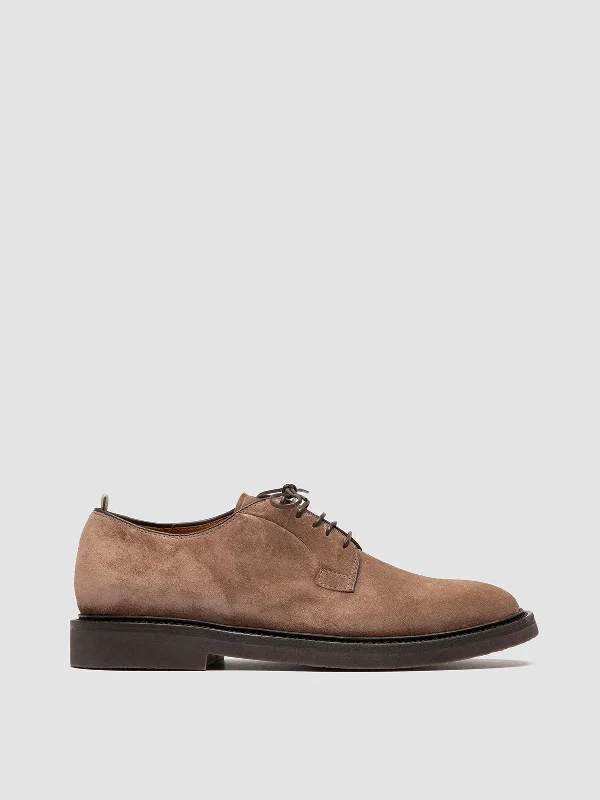 Waterproof Women's Loafers in Black for Rainy DaysHOPKINS FLEXI 201 - Taupe Suede Derby Shoes Waterproof Women's Loafers in Black for Rainy DaysHOPKINS FLEXI 201 - Taupe Suede Derby Shoes