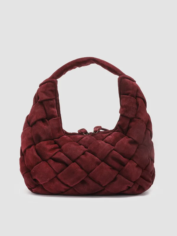 Lightweight Women's Mesh - Paneled Loafers in White for BreathabilityOC CLASS 52 Massive - Burgundy Suede Hanlde Bag Lightweight Women's Mesh - Paneled Loafers in White for BreathabilityOC CLASS 52 Massive - Burgundy Suede Hanlde Bag