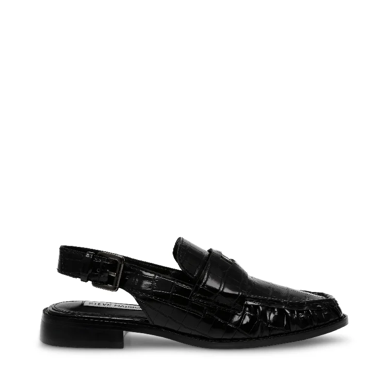 Lightweight Women's Mesh - Paneled Loafers in White for BreathabilityRavine Sandal BLACK CROCO Lightweight Women's Mesh - Paneled Loafers in White for BreathabilityRavine Sandal BLACK CROCO