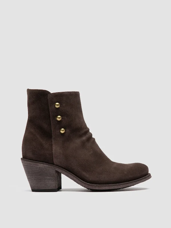Elastic - Back Women's Loafers in Teal for Easy On - and - OffGODEAU 004 - Brown Suede Zipped Boots Elastic - Back Women's Loafers in Teal for Easy On - and - OffGODEAU 004 - Brown Suede Zipped Boots