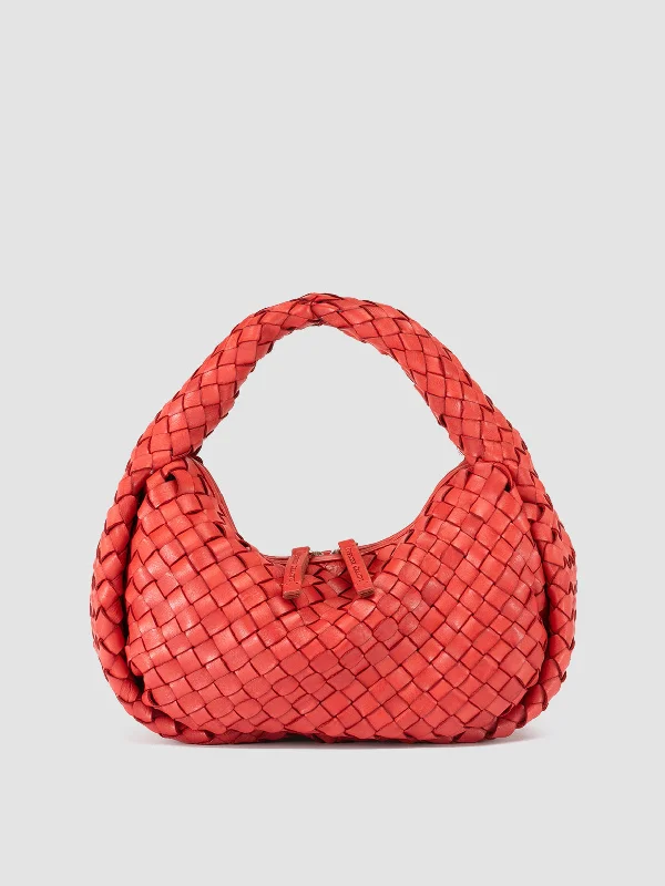 Women's Geometric - Patterned Loafers in Multicolor for a Fashion - Forward LookBOLINA 144 - Red Leather Handle Bag Women's Geometric - Patterned Loafers in Multicolor for a Fashion - Forward LookBOLINA 144 - Red Leather Handle Bag