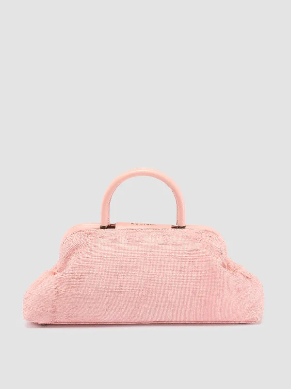 Women's Bow - Embellished Loafers in Red for a Feminine TouchHELEN 19 - Rose Leather Handle Bag Women's Bow - Embellished Loafers in Red for a Feminine TouchHELEN 19 - Rose Leather Handle Bag