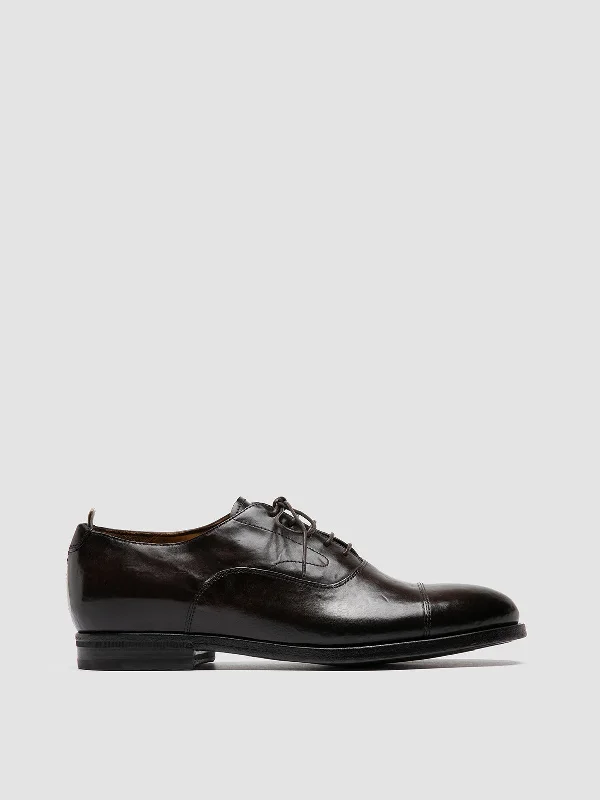 Women's Premium Leather Tassel Loafers in Dark Brown for a Classic Office LookVANDERBILT CAOU 011 - Brown Leather Oxford Shoes Women's Premium Leather Tassel Loafers in Dark Brown for a Classic Office LookVANDERBILT CAOU 011 - Brown Leather Oxford Shoes
