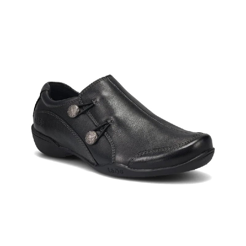 Women's Fur - Lined Loafers in Tan for a Cozy Winter OptionTaos Women's Encore - Black