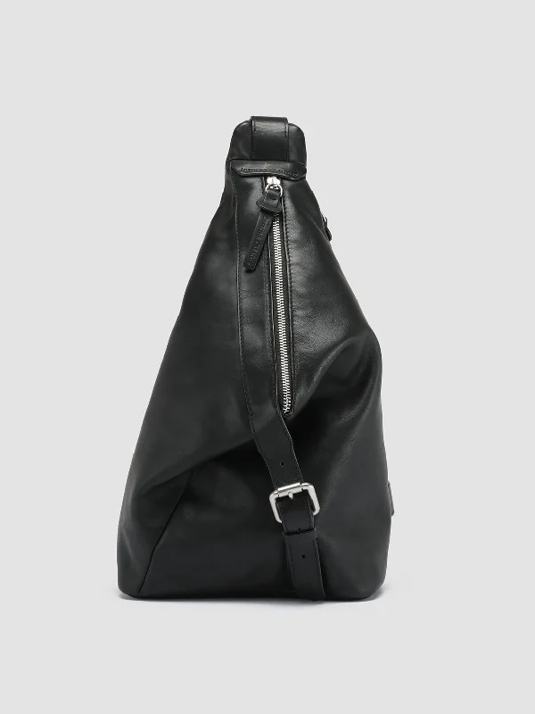 Sustainable Women's Recycled Material Loafers in Gray for Eco - Conscious ShoppersJULES 004 - Black Leather Waist Pack Sustainable Women's Recycled Material Loafers in Gray for Eco - Conscious ShoppersJULES 004 - Black Leather Waist Pack