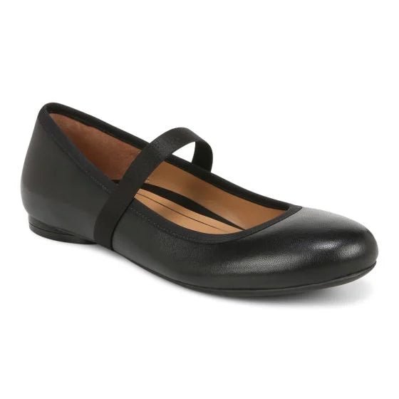 Shock - Absorbing Women's Loafers in Gray for Active LifestylesVionic Women's Joseline - Black Leather Shock - Absorbing Women's Loafers in Gray for Active LifestylesVionic Women's Joseline - Black Leather
