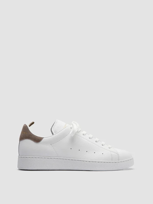 Women's Embroidered Floral Pattern Loafers in Beige for a Spring - Inspired OutfitMOWER 002 - White Leather sneakers Women's Embroidered Floral Pattern Loafers in Beige for a Spring - Inspired OutfitMOWER 002 - White Leather sneakers