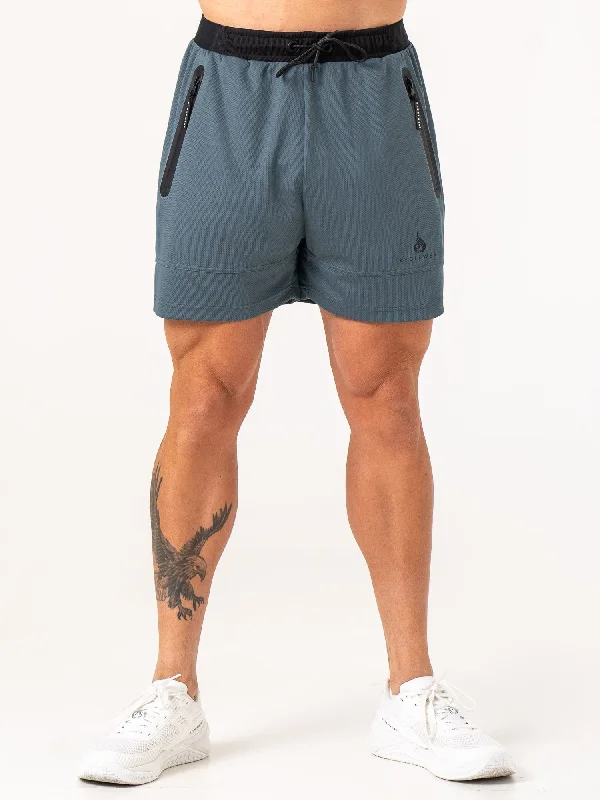 Energy Mesh Shorts - Petrol