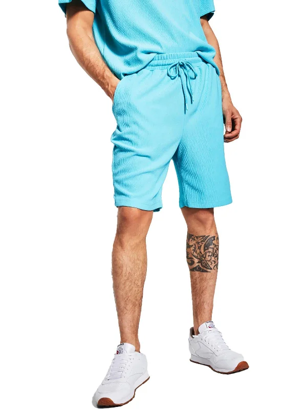 Mens Relaxed Fit 8 1/2" Inseam Casual Shorts