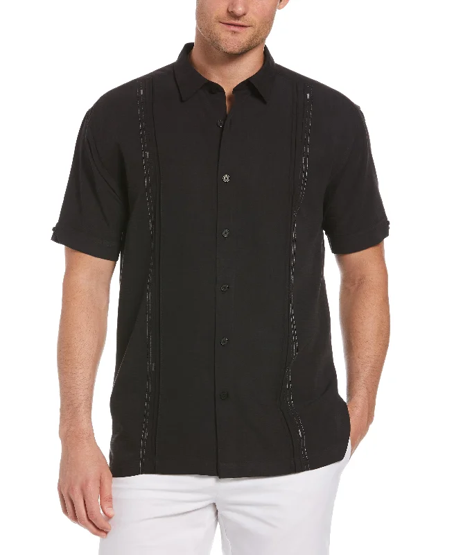 Big & Tall Embroidered Panel Shirt