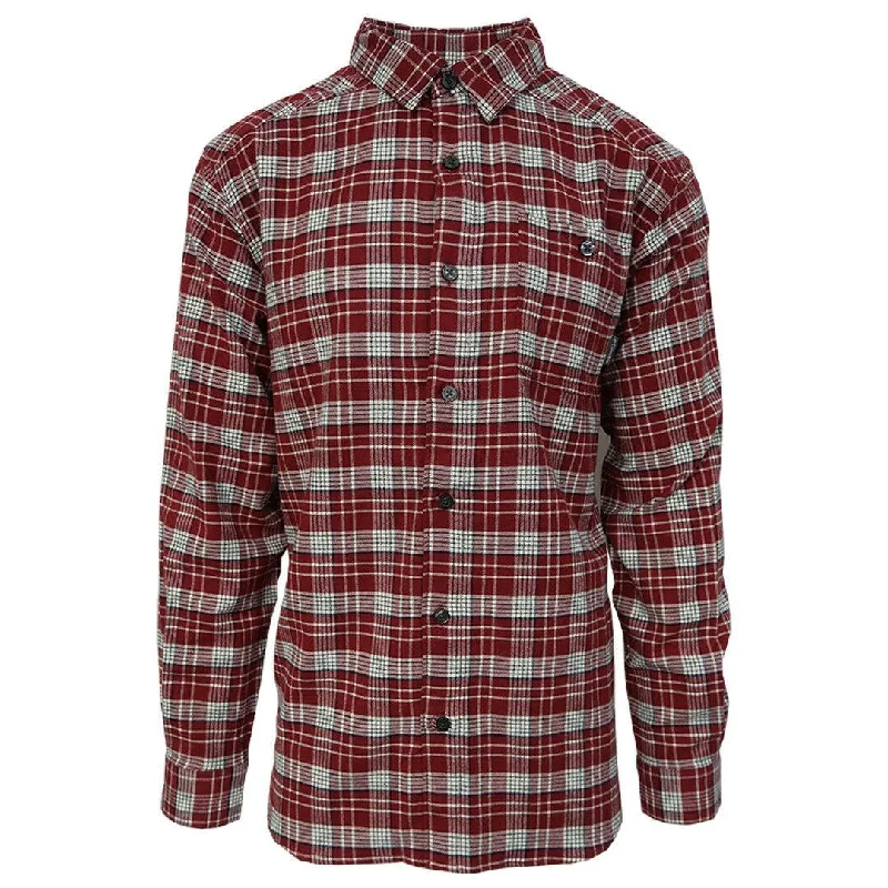 Columbia Men's Apple Red Cornell Woods L/S Flannel (Retail $60)