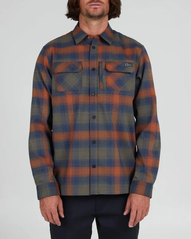 Fathom L/S Tech Flannel - Earth