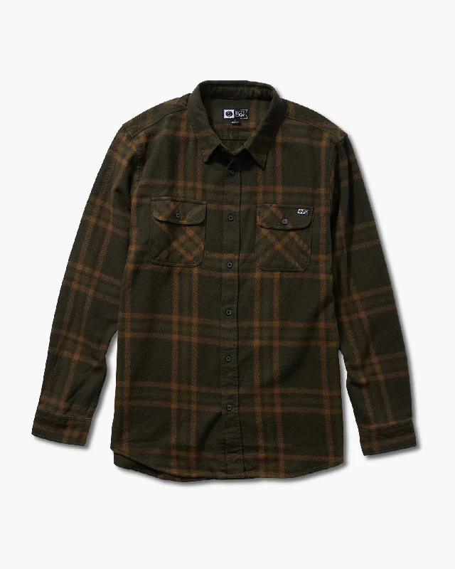 Landfall L/S Flannel - Olive