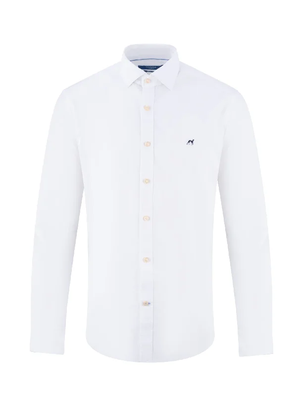 Regular fit plain shirt