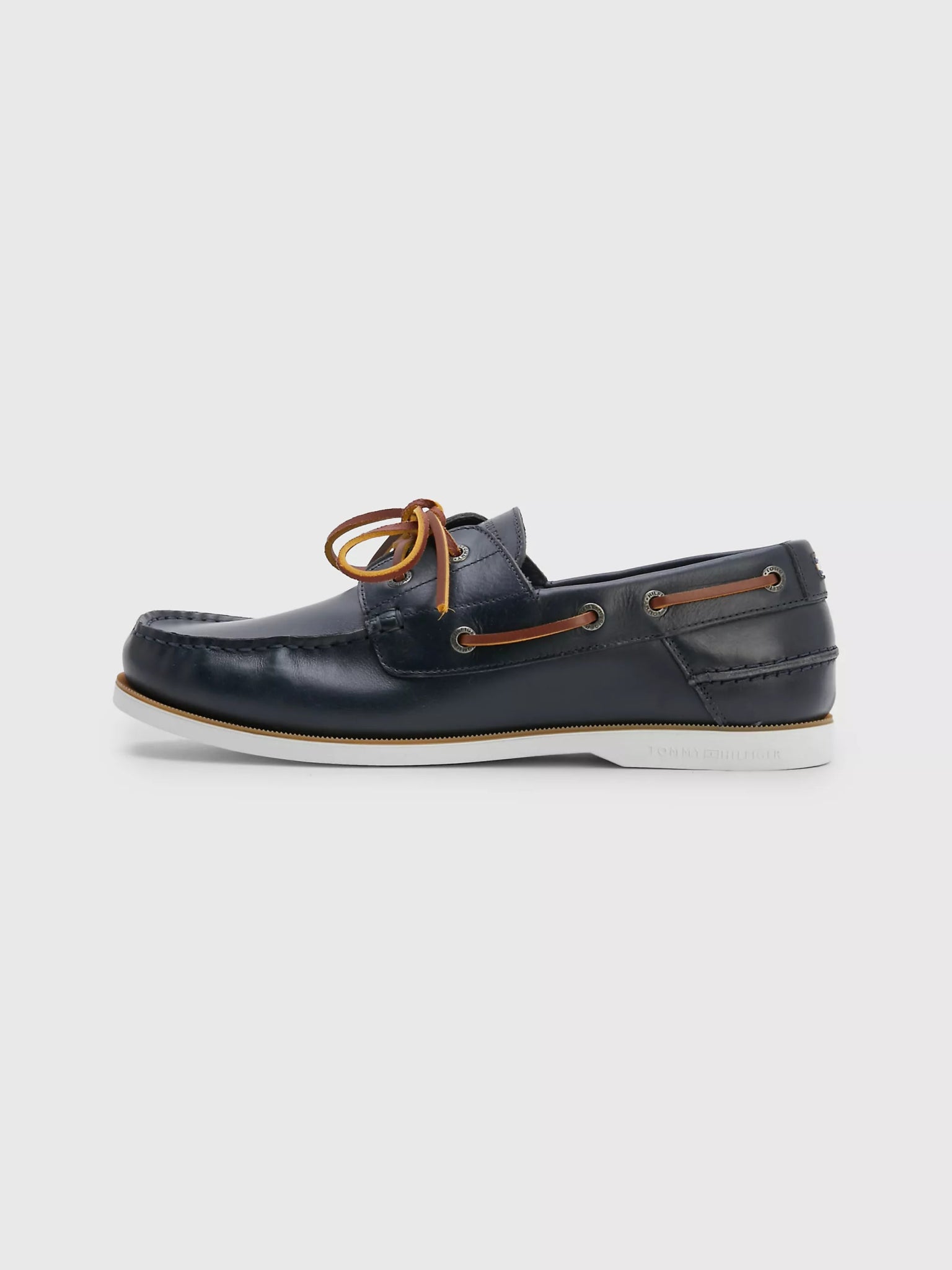 Tommy Hilfiger TH Leather Boat Shoe