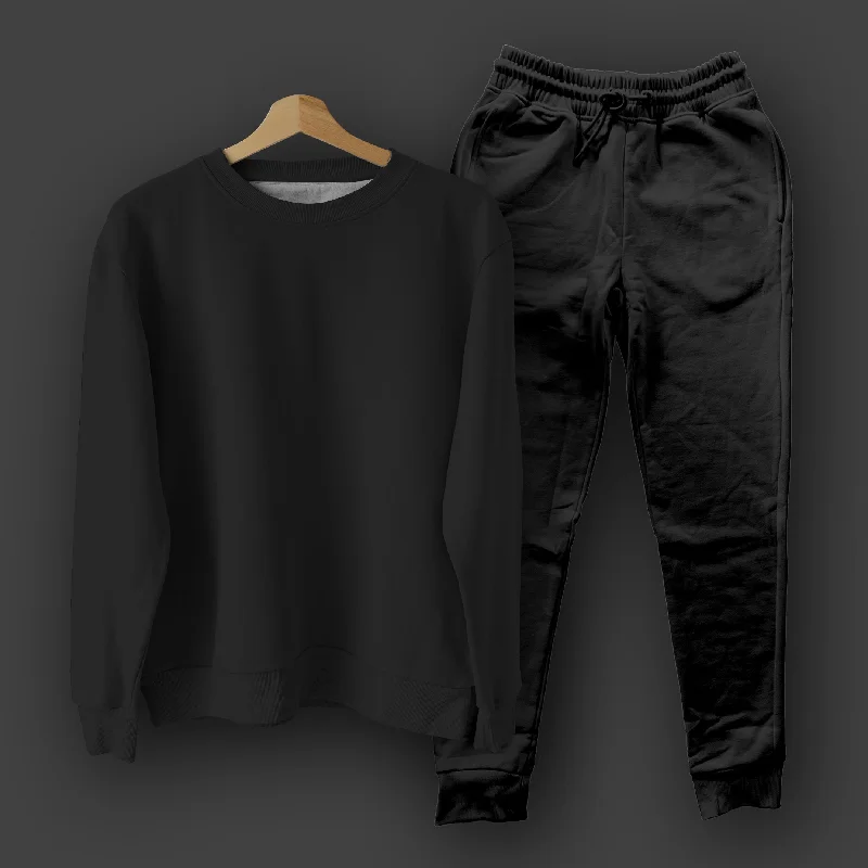 Black Basic Co-Ord Set