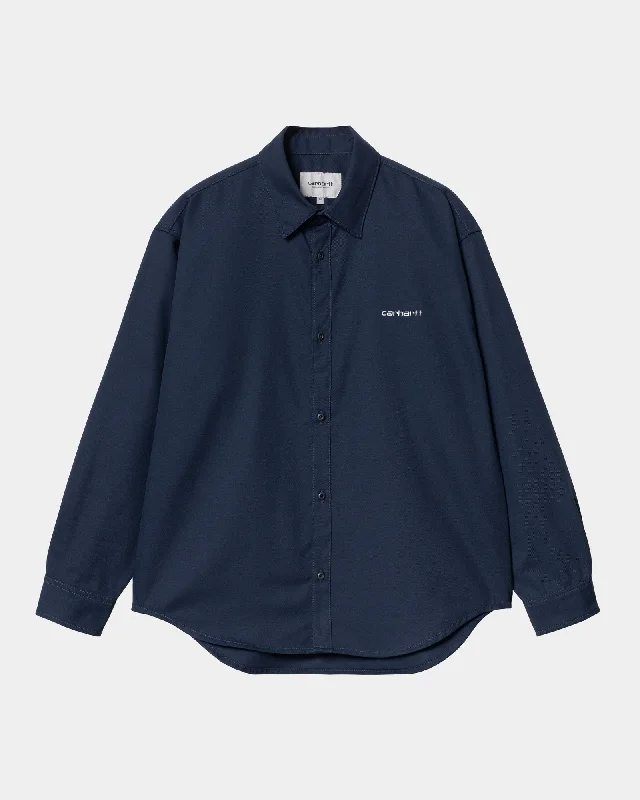 Module Script Shirt | Air Force Blue / White