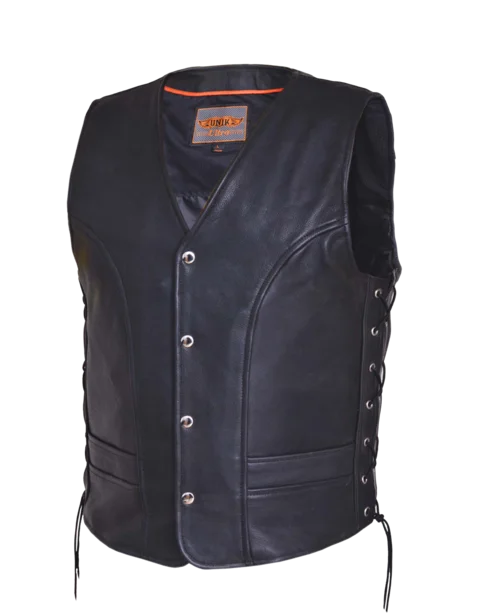 Men's Wrangler Leather Vest