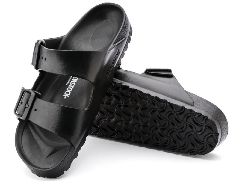 Orthopedic Women's Sandals with Arch Support in Gray for Foot HealthBirkenstock: Arizona EVA in Black Orthopedic Women's Sandals with Arch Support in Gray for Foot HealthBirkenstock: Arizona EVA in Black