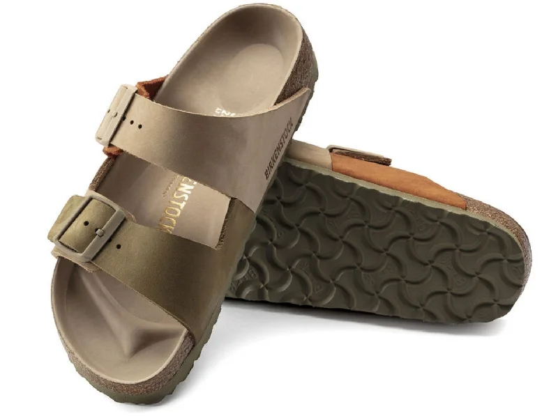 Women's Ankle - Strap Sandals with a Block Heel in Red for a Sophisticated StyleBirkenstock: Arizona Split Sandcastle & Faded Khaki Women's Ankle - Strap Sandals with a Block Heel in Red for a Sophisticated StyleBirkenstock: Arizona Split Sandcastle & Faded Khaki