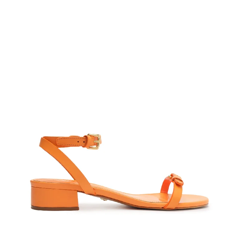 Shock - Absorbing Women's Sandals with a Soft Insole in Black for Active LifestylesAurora Mid Block Leather Sandal Shock - Absorbing Women's Sandals with a Soft Insole in Black for Active LifestylesAurora Mid Block Leather Sandal