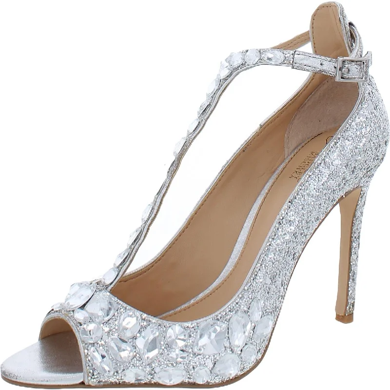 Women's Leather - Strapped Sandals with a Braided Detail in Brown for a Rustic AppealBadgley Mischka Womens Conroy Glitter Stilettos Dress Sandals Women's Leather - Strapped Sandals with a Braided Detail in Brown for a Rustic AppealBadgley Mischka Womens Conroy Glitter Stilettos Dress Sandals