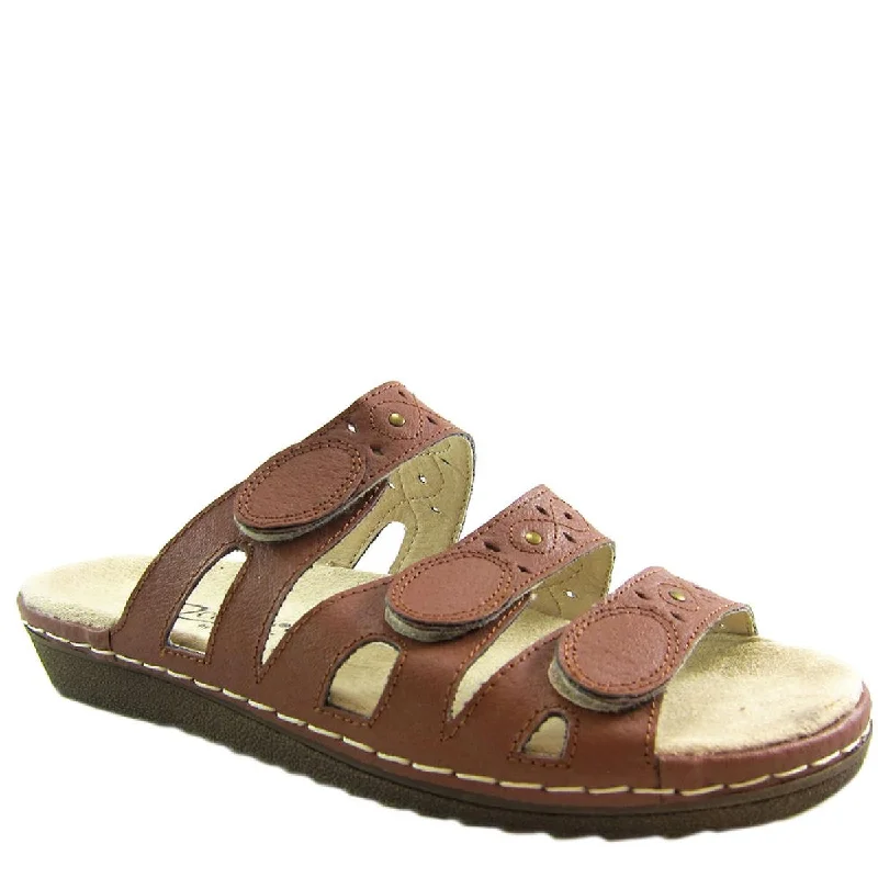 Orthopedic Women's Sandals with Arch Support in Gray for Foot HealthOrthopedic Women's Sandals with Arch Support in Gray for Foot HealthBeacon Womens Simone Leather Slip On Slide Sandals