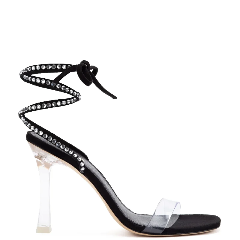 Women's Sandals with a Wedge Heel and a Tassel Detail in Orange for a Trendy LookGloria Disco Sandal In Black Suede and Vinyl Women's Sandals with a Wedge Heel and a Tassel Detail in Orange for a Trendy LookGloria Disco Sandal In Black Suede and Vinyl