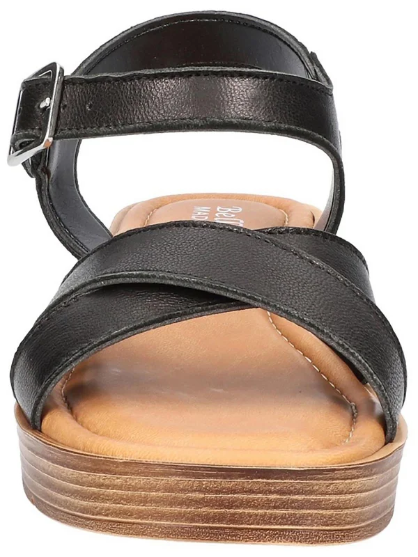Women's Flat Slide Sandals with a Memory Foam Insole in White for All - Day ComfortWomen's Flat Slide Sandals with a Memory Foam Insole in White for All - Day ComfortCar-Italy Womens Leather Wedge Platform Sandals