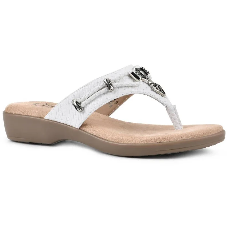 Women's Flat Slide Sandals with a Memory Foam Insole in White for All - Day ComfortWomen's Flat Slide Sandals with a Memory Foam Insole in White for All - Day ComfortCliffs by White Mountain Womens Bailee Embellished Slip On Thong Sandals Women's Flat Slide Sandals with a Memory Foam Insole in White for All - Day ComfortWomen's Flat Slide Sandals with a Memory Foam Insole in White for All - Day ComfortCliffs by White Mountain Womens Bailee Embellished Slip On Thong Sandals