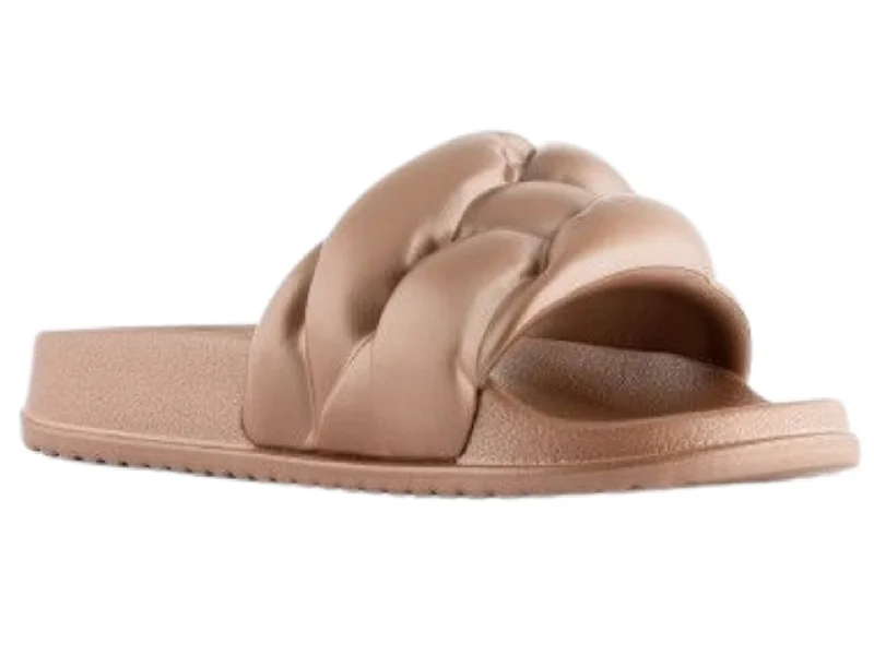 Plus Size Women's Wide - Width Platform Sandals in Black for Added Comfort and HeightLemon Jelly: Cocoon in Bronze